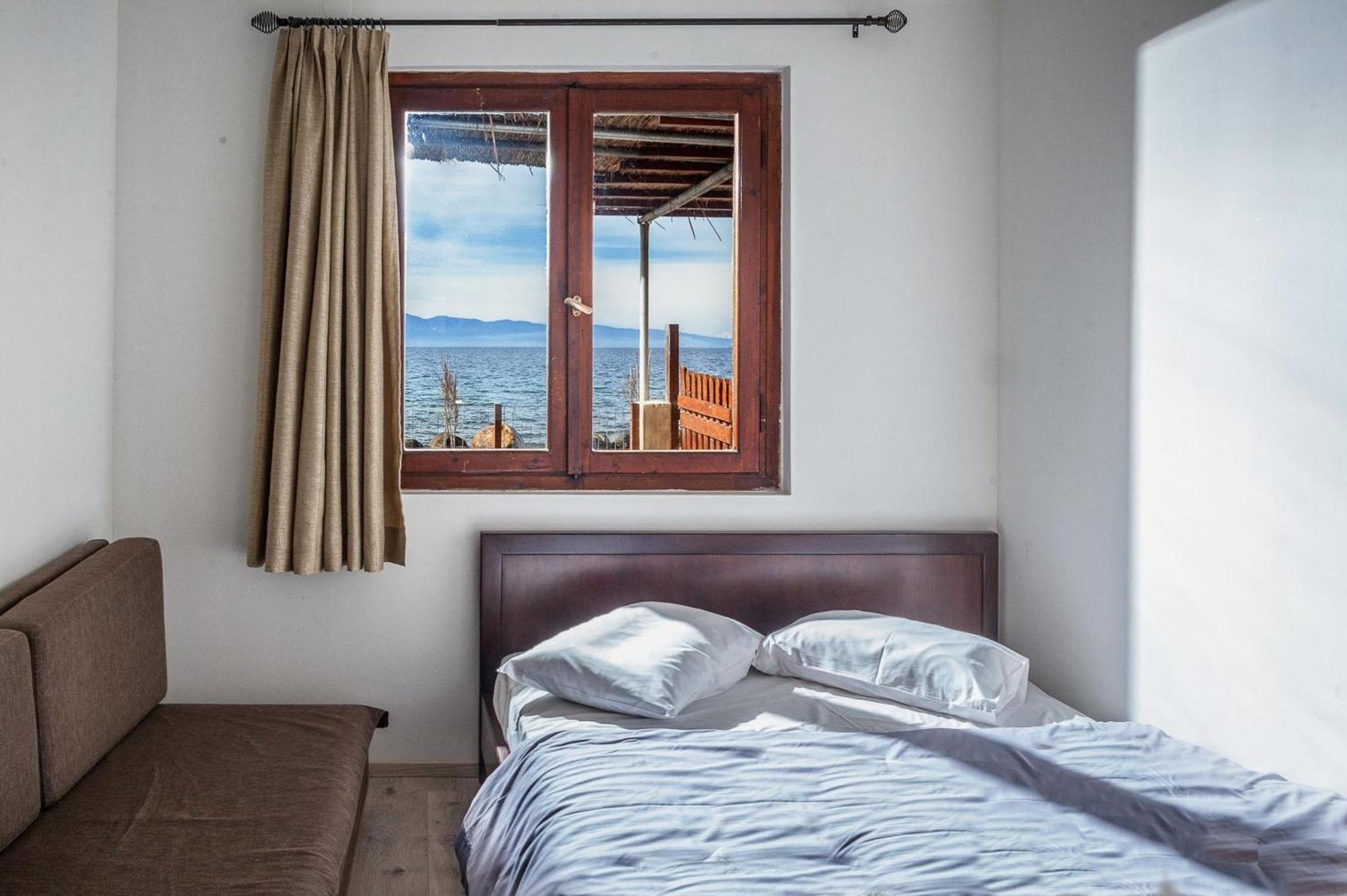 Karnagio Seafront In Agria Villa Kato Lekhonia ภายนอก รูปภาพ