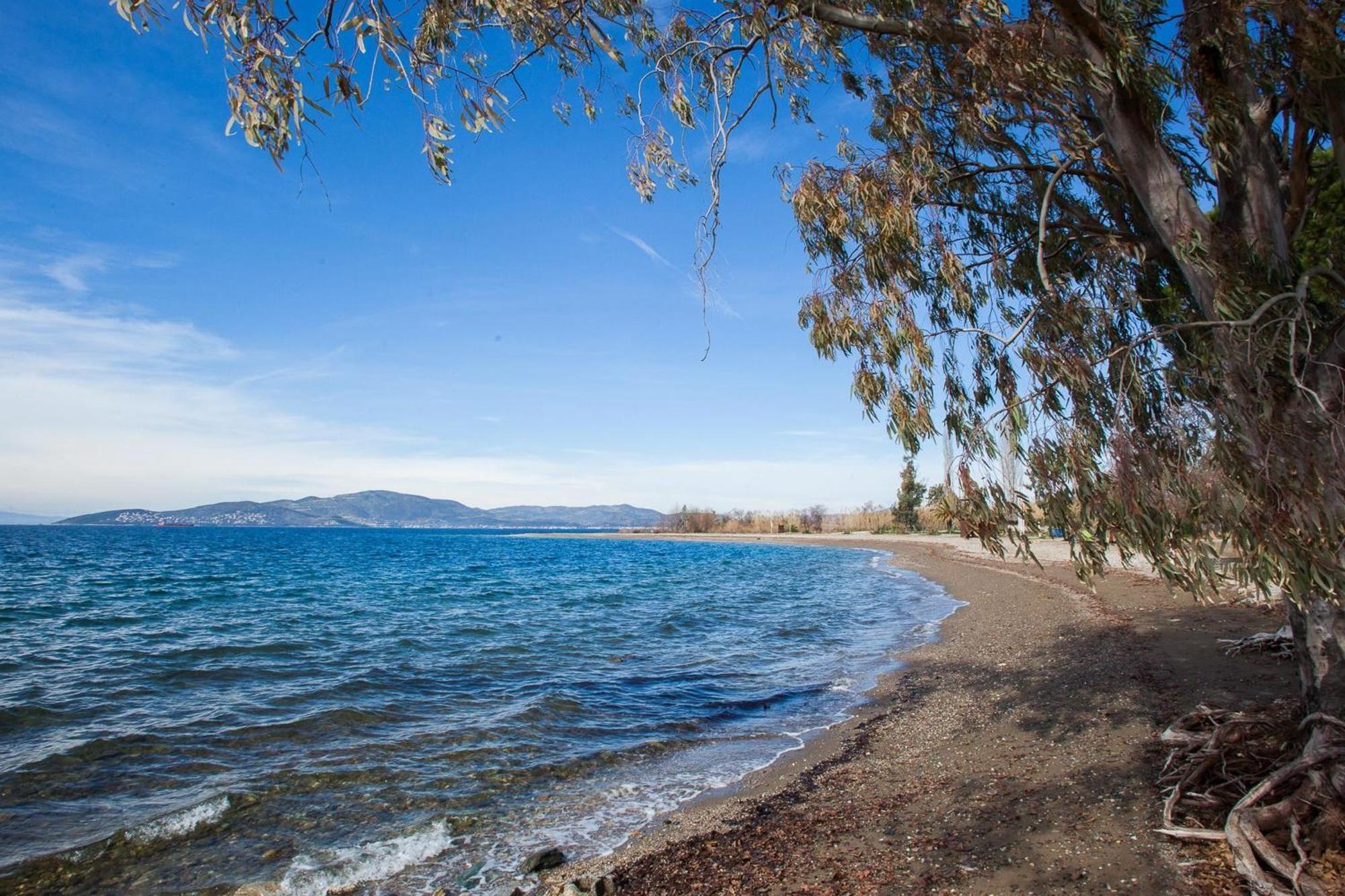 Karnagio Seafront In Agria Villa Kato Lekhonia ภายนอก รูปภาพ